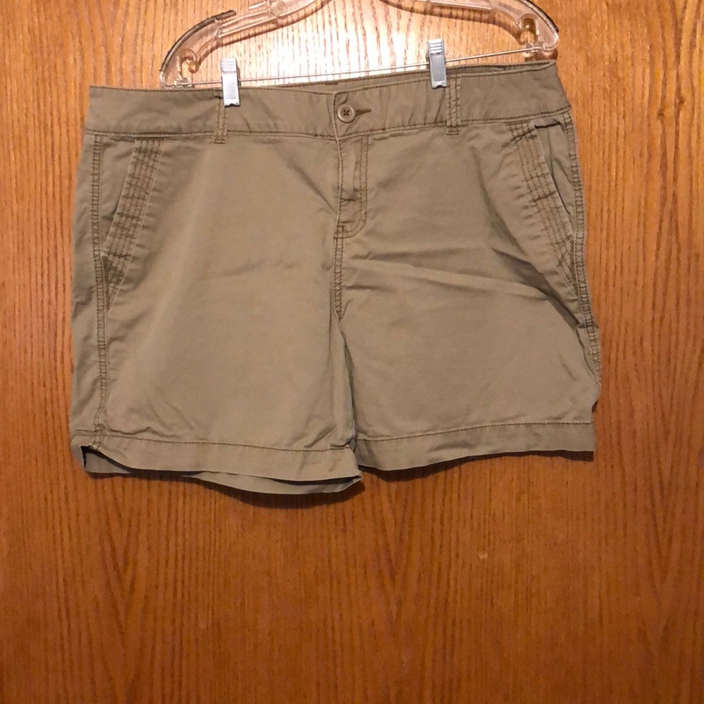 Khaki shorts
